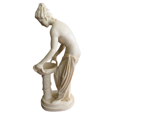 After Gaeteano Rossi Italian White Mable Fiugural Sculpture Of Venus