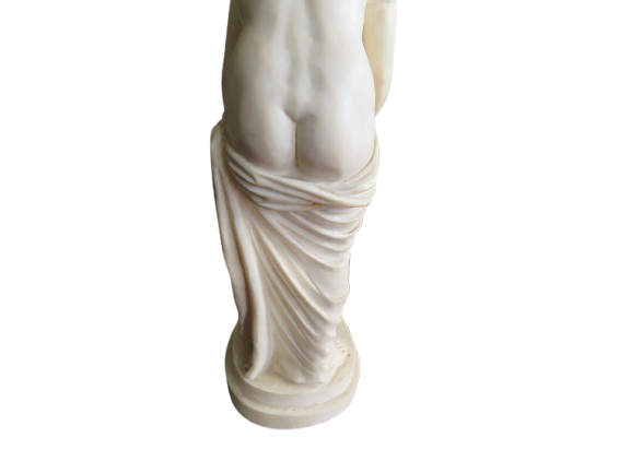 After Gaeteano Rossi Italian White Mable Fiugural Sculpture Of Venus