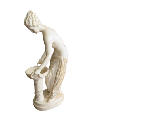 After Gaeteano Rossi Italian White Mable Fiugural Sculpture Of Venus
