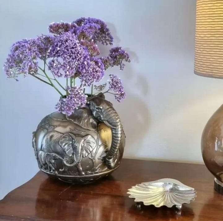 African Vase  Elephant
