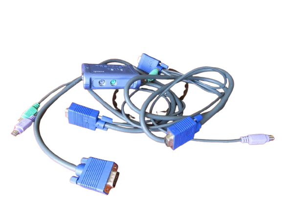 2-Port PS/2 KVM Switch Kit