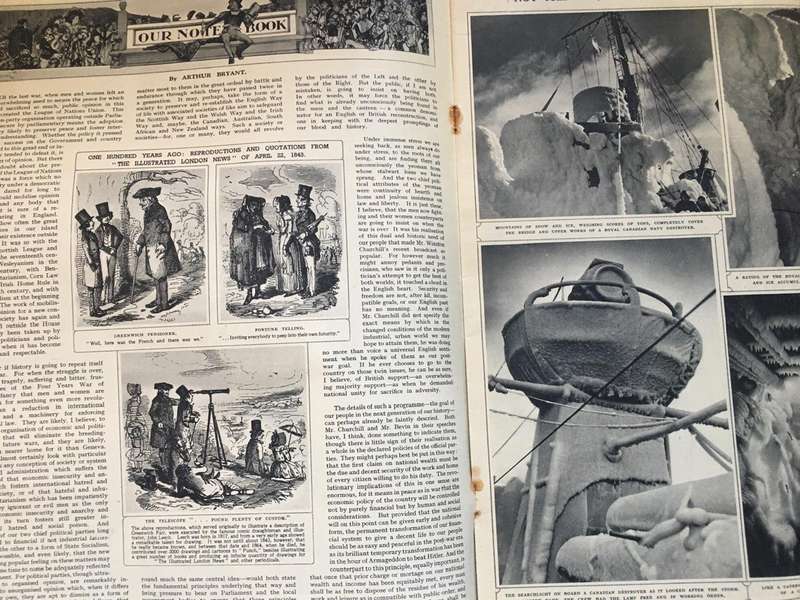 The Illustrated London News 1958 Mar15: bound weekly edition, Kings Six Cigars