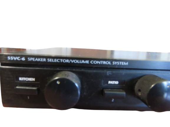 Niles SSVC-6 - 100W Six-Pair Speaker Selector with Volume Controls