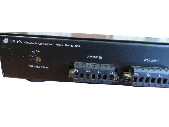 Niles SSVC-6 - 100W Six-Pair Speaker Selector with Volume Controls
