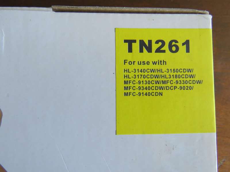Brother TN-261BK toner cartridge