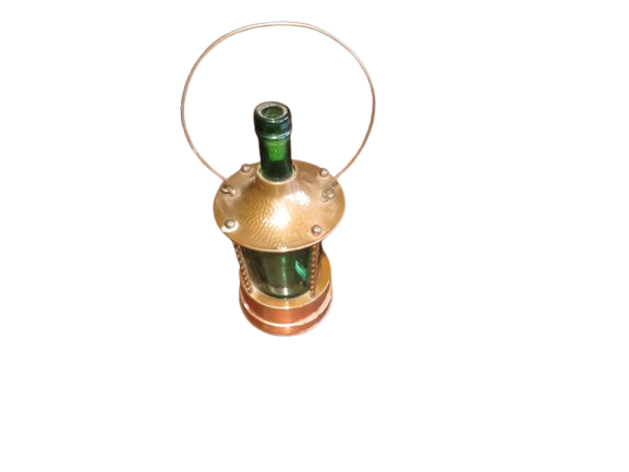 Vintage Wine Bottle with REUGE Swiss musical movement late 60s NOS condition
