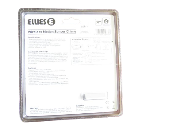 Wireless Motion Sensor Chime