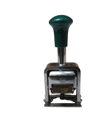 Lion Pro-Line Heavy-Duty Automatic Numbering Machine, 6-wheel, Gothic (C-72)