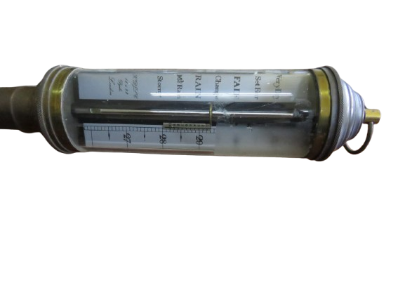 Antique ship's barometer