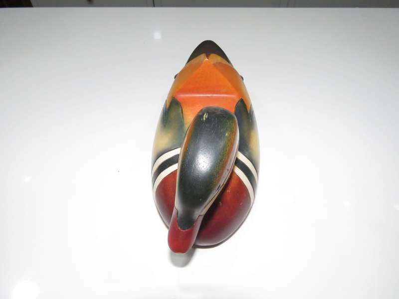Feathers  Gallery KNYSNA Limited  Edition NO 1514 Male Mandarin Duck Hand Crafted Vintage