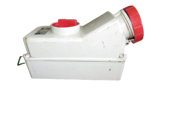 AMPCO Three Phase 63A Switched Socket with interlock