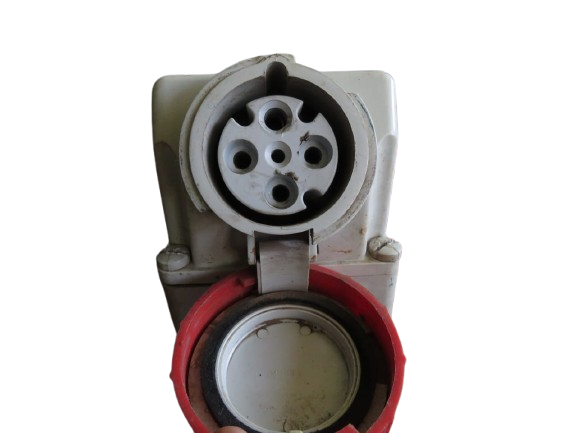 AMPCO Three Phase 63A Switched Socket with interlock