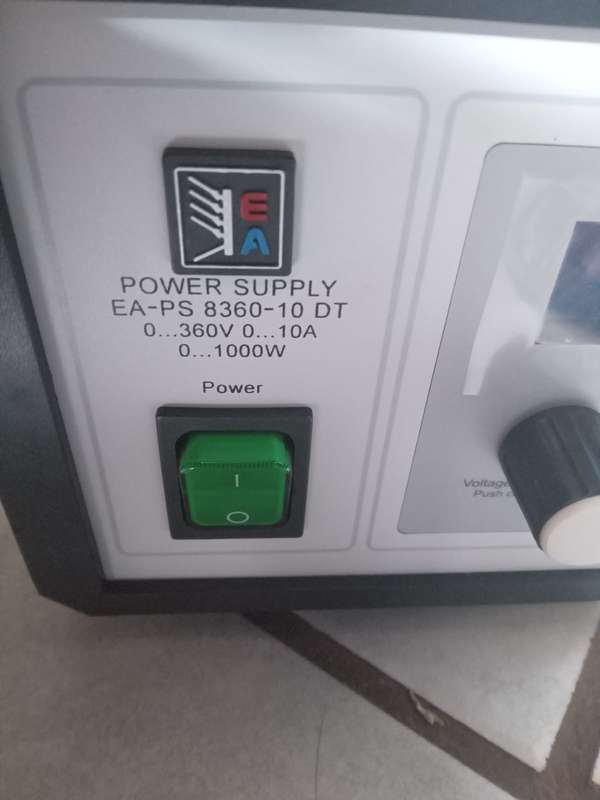 EA Elektro-Automatik PS 8360-10 DT 1 KW Single Output Variable DC PSU 09200139