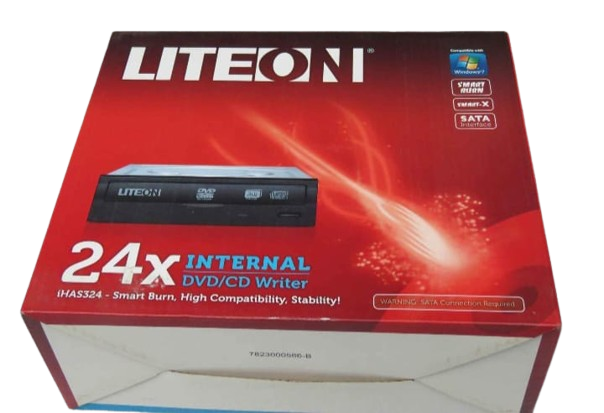 Liteon iHAS324 24X DVD-RW SATA Optical Disk Drive