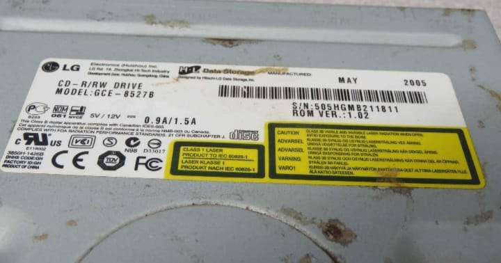 Liteon iHAS324 24X DVD-RW SATA Optical Disk Drive
