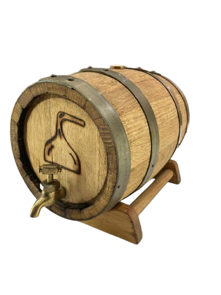Mini Oak Wine Barrel