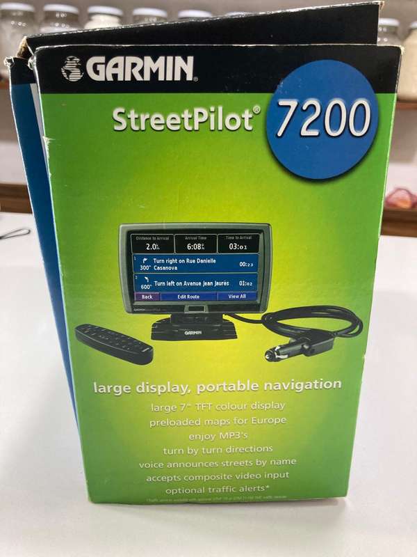 Garmin StreetPilot 7200 GPS Navigation Device