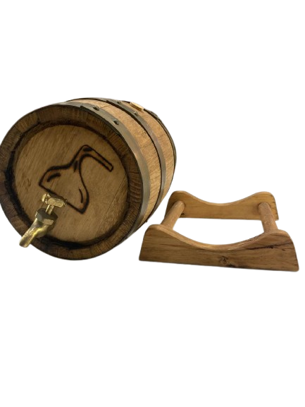 Mini Oak Wine Barrel
