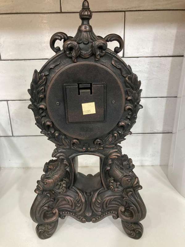 Vintage Rococo Table Clock