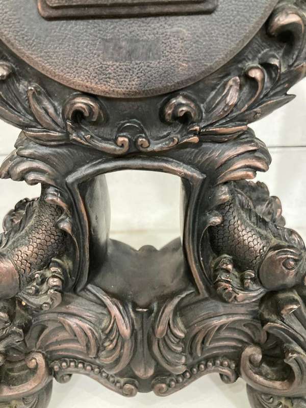 Vintage Rococo Table Clock