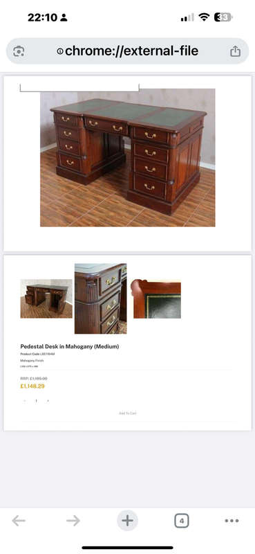 Antique desk