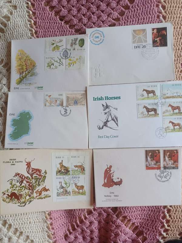 Ireland - 6 FDCs
