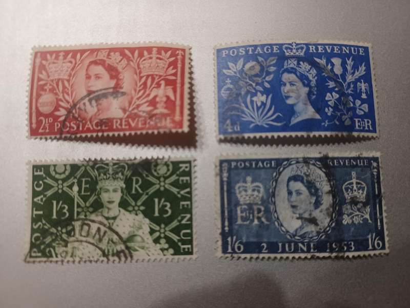 GB 1953 Used Coronation Set