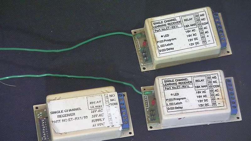 ET 1 CHANNEL RECEIVER (RX1-L), QTY 2 and RX-/99 (QTY1)