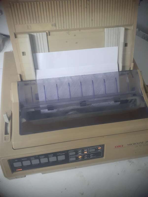 Refurbished OKI Microline 390 Elite 24 pin Dot Matrix Printer - LPT