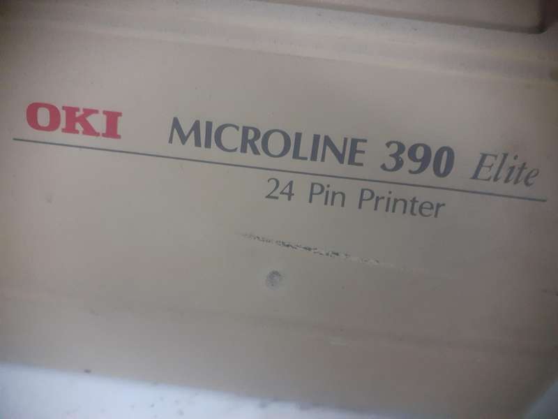 Refurbished OKI Microline 390 Elite 24 pin Dot Matrix Printer - LPT