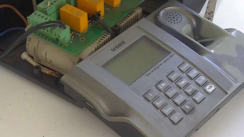 ZKSoftware U580 access control. 2 units. power boxes and relays