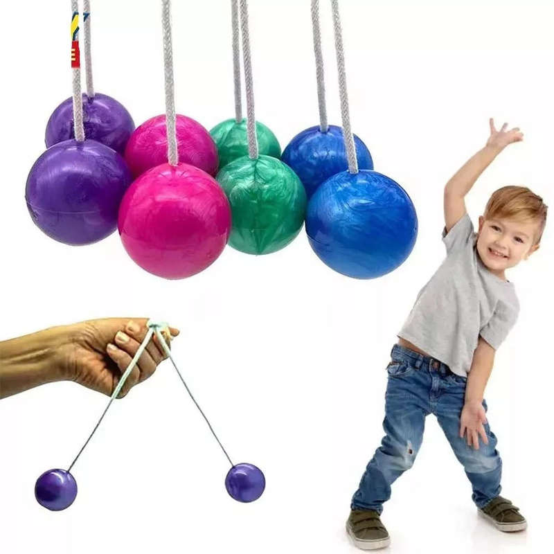 Clacker Balls Toys (Set of 6)
