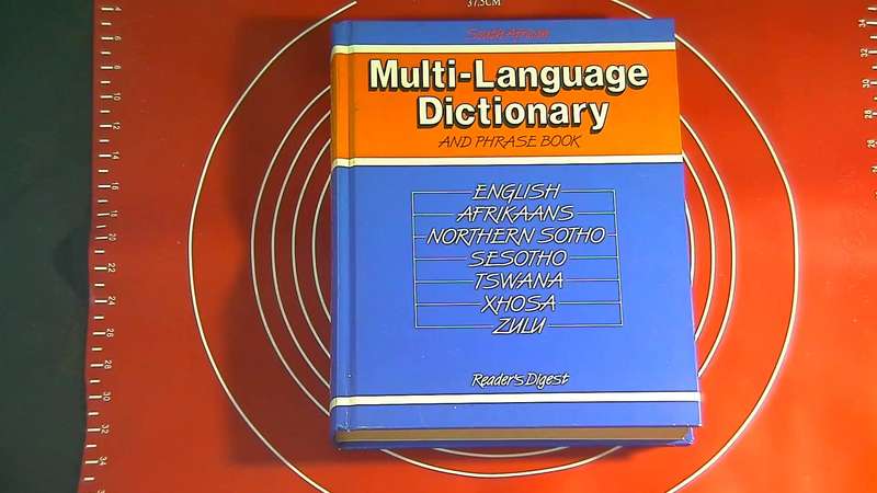 Hardcover - South African Multilanguage and phrase book Readers Digest