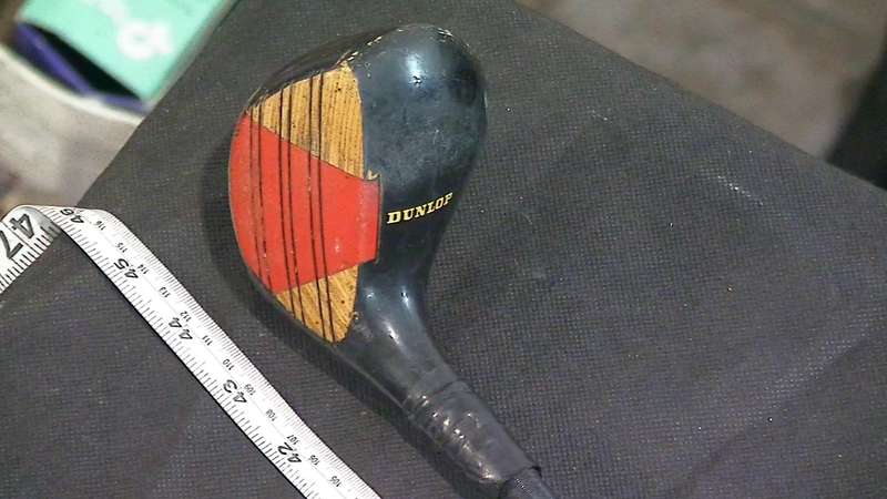 Vintage Dunlop Wood Golf driver 2+