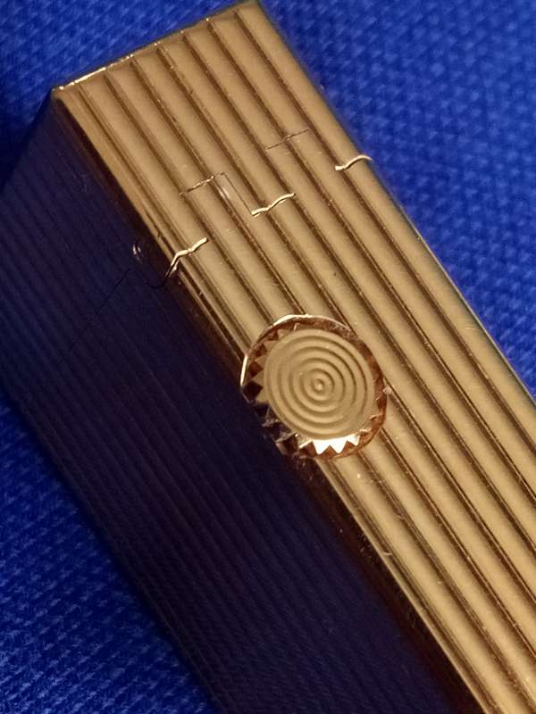 Dunhill Rollagas Gold plated