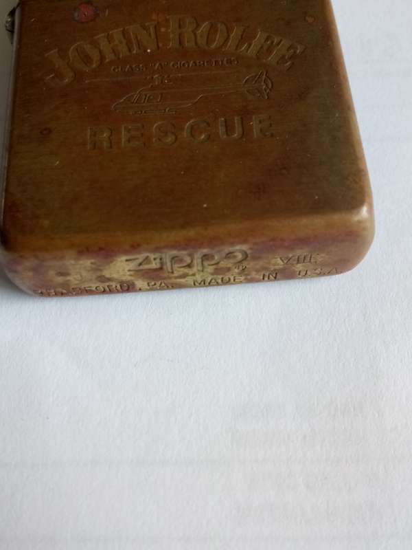 John Rolfe Zippo