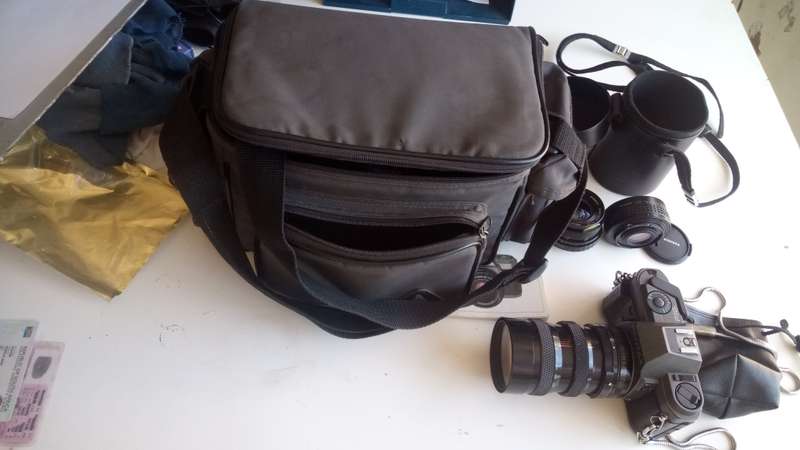 Pentax P30t bundle, Camera , lenses, bag, manual