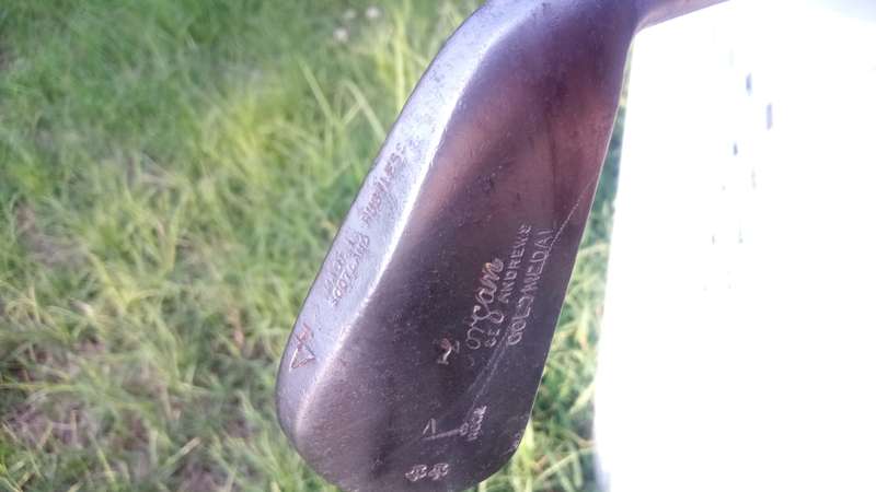 Golf - Scarce Antique Vintage Golf Club Forgan St Andrews Gold Medal Golf Club