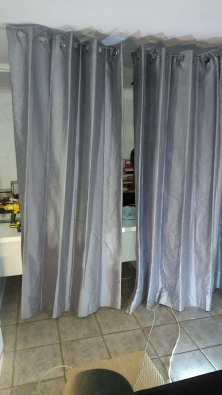 Eyelit curtains x 8