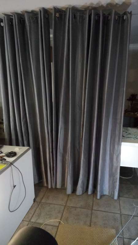 Eyelit curtains x 8