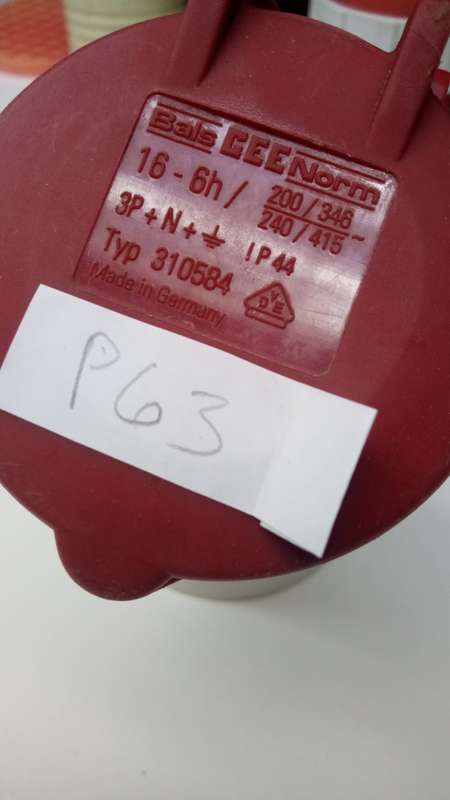 Bals Norm 16-6h 200/246 240/415 - 3P+N+E IP44 type 310584