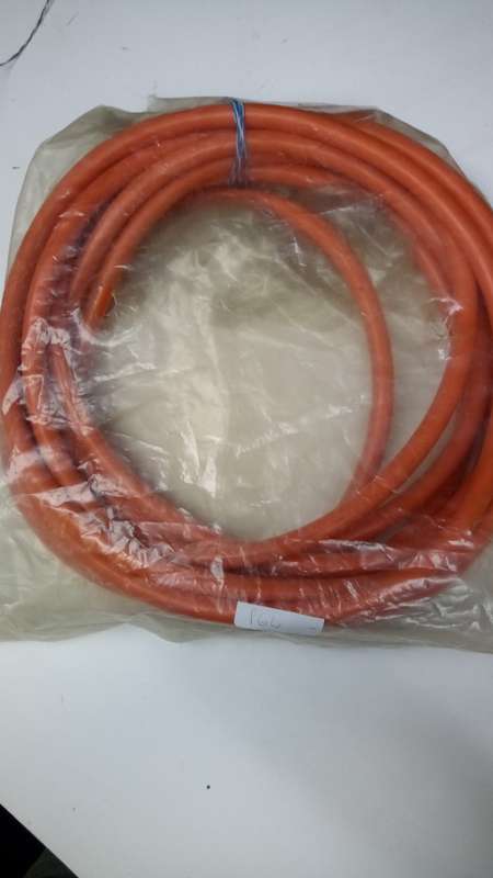 4 Conductor Multi-Conductor Cable Orange 14 AWG Braid 32.81' (10.00m) 10m 4 core flexible wire 3 ph