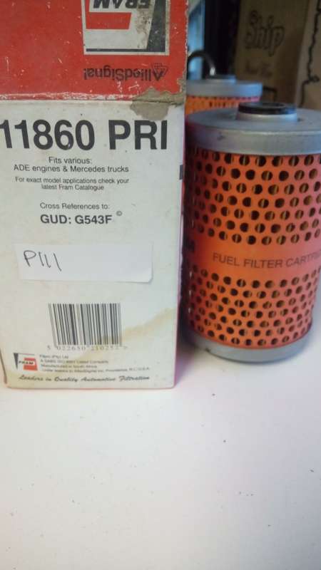Fram C11860 Pri Fuel (GUD G543F)