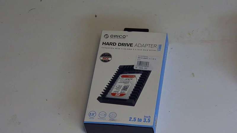 Hard drive adapter