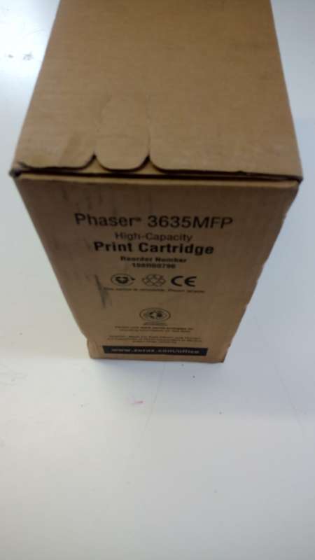 Xerox Phaser 3635MFP Black Toner Cartridge 10,000 Pages Original 108R00796 Single-pack