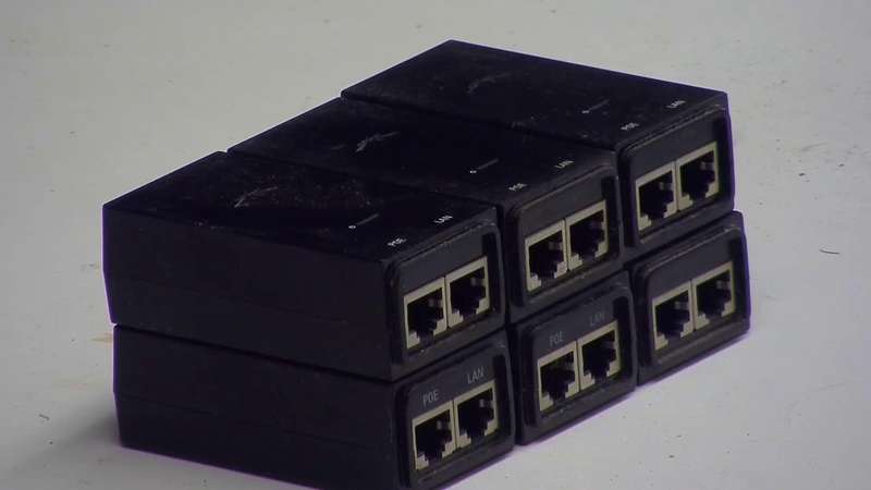 6 x Unify 24V PoE injectors - without clover power leads. Bundle for R600