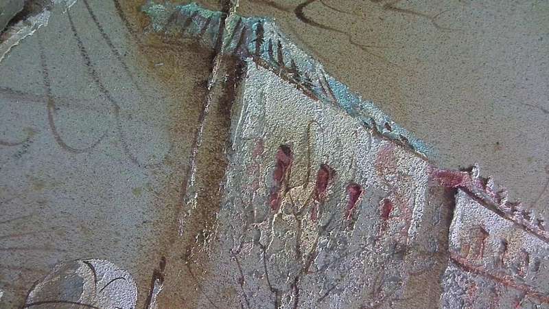 Boris Chezar, oil and sand paintings, Paris, Part 1 & Part 2 together