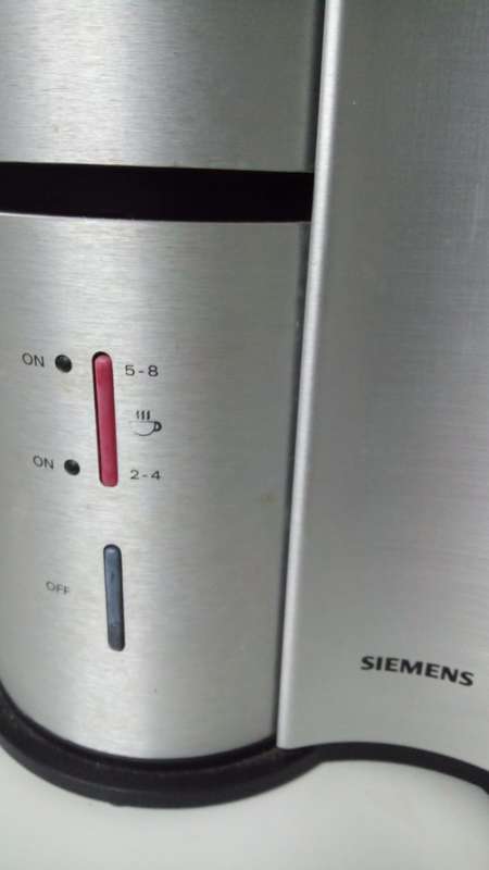 Siemens coffee machine Model No TC91100/02 FD8106 Designed by F.A Porsche