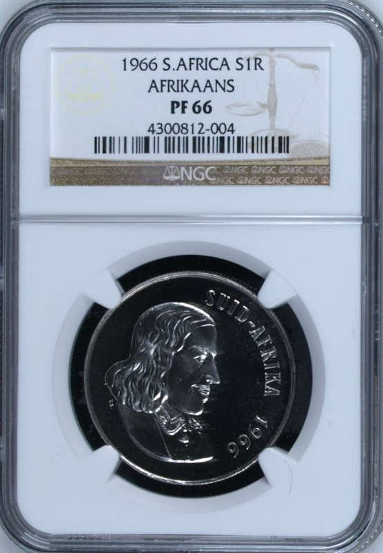 1966 Afrikaans R1 NGC PF66