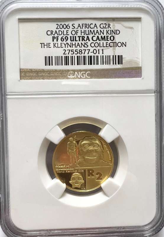 2006 G2R Cradle of Human Kind PF69 Ultra Cameo (The Kleynhans Collection)